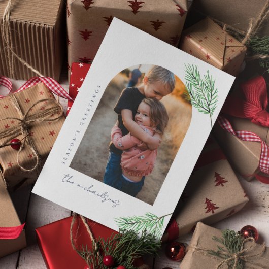 SEIZOENVERGADERINGEN | Kerst met foto's Kaart