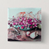 SEIZOENVRUCHTEN 3 VIERKANTE BUTTON 5,1 CM (Voorkant)