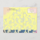 SEIZOENVRUCHTEN 5 BRIEFKAART (Achterkant)