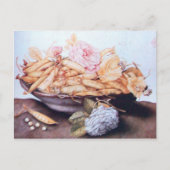 SEIZOENVRUCHTEN 6 - BEANEN EN ROZEN BRIEFKAART (Voorkant)