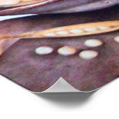 SEIZOENVRUCHTEN 6 - BEANEN EN ROZEN POSTER (Hoek)