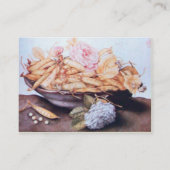 SEIZOENVRUCHTEN 6 - BEANEN EN ROZEN VISITEKAARTJE (Achterkant)