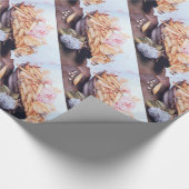 SEIZOENVRUCHTEN / BONEN EN ROZEN CADEAUPAPIER (Hoek)