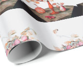 SEIZOENVRUCHTEN / JASMINEN EN DRUKJES CADEAUPAPIER (Rol Hoek)