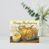 SEIZOENVRUCHTEN / POMPKINS FEESTDAGENKAART (Staand voorkant)