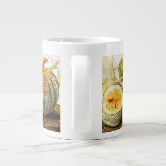 SEIZOENVRUCHTEN / POMPKINS GROTE KOFFIEKOP (Achterkant)