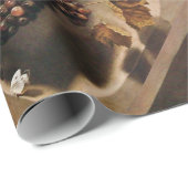 SEIZOENVRUCHTEN, PROSPERITAIRE rode druiven, vlind Cadeaupapier (Rol Hoek)