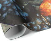 SEIZOENVRUCHTEN, PROSPERITAIRE rode druiven, vlind Cadeaupapier (Rol Hoek)