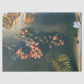 SEIZOENVRUCHTEN, PROSPERITAIRE rode druiven, vlind Tissuepapier (Voorkant)