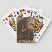 SEIZOENVRUCHTEN, PROSPERITEIT, BEHANDELDE RODE DRU POKERKAARTEN (Achterkant)