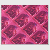 SEIZOENVRUCHTEN - PROSPERITEIT Fuchsia Red Pink Cadeaupapier (Vlak)