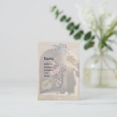 SEIZOENVRUCHTEN - PROSPERITEIT, roze rood Visitekaartje (Staand voorkant)