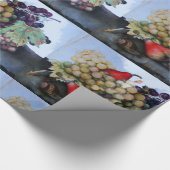 SEIZOENVRUCHTEN / RODE WITTE DRUIVEN EN DRUIVEN CADEAUPAPIER (Hoek)