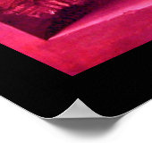 SEIZOENVRUCHTEN - ROOG paars Poster (Hoek)