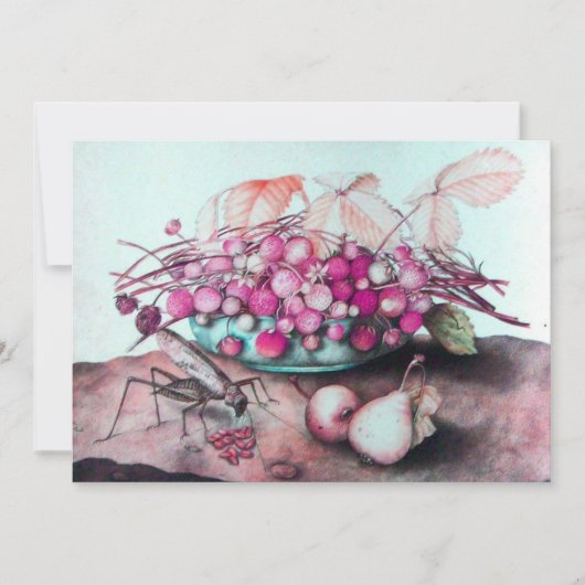 SEIZOENVRUCHTEN / STRAWBERRIA EN PEARS AANKONDIGING (Voorkant)