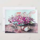 SEIZOENVRUCHTEN / STRAWBERRIA EN PEARS AANKONDIGING (Voorkant)