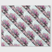 SEIZOENVRUCHTEN / STRAWBERRIA EN PEARS CADEAUPAPIER (Vlak)