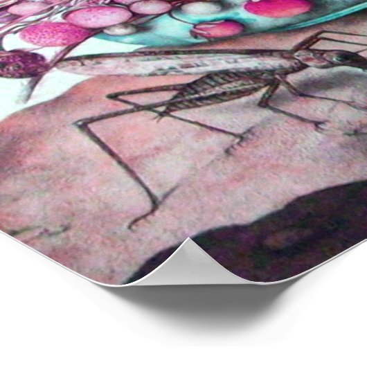 SEIZOENVRUCHTEN / STRAWBERRIA EN PEARS POSTER (Hoek)