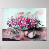 SEIZOENVRUCHTEN / STRAWBERRIA EN PEARS POSTER (Voorkant)