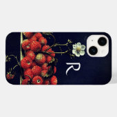 SEIZOENVRUCHTEN, STRAWBERRIES EN STRAATVLOER Case-Mate iPhone CASE (Achterkant (horizontaal))