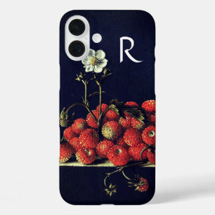 SEIZOENVRUCHTEN, STRAWBERRIES EN STRAATVLOER iPhone 16 PLUS HOESJE