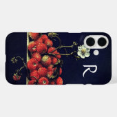 SEIZOENVRUCHTEN, STRAWBERRIES EN STRAATVLOER Case-Mate iPhone CASE (Achterkant (horizontaal))