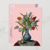 SEIZOENVRUCHTEN - TULIPS BRIEFKAART (Voorkant / Achterkant)