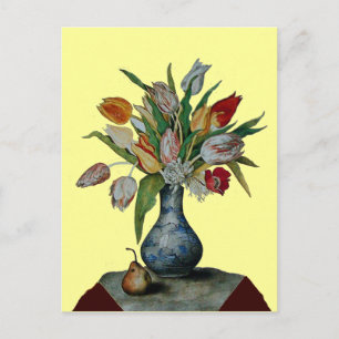 SEIZOENVRUCHTEN - TULIPS BRIEFKAART