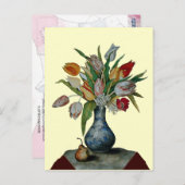 SEIZOENVRUCHTEN - TULIPS BRIEFKAART (Voorkant / Achterkant)