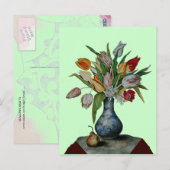 SEIZOENVRUCHTEN - TULIPS BRIEFKAART (Voorkant / Achterkant)