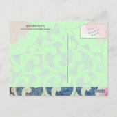 SEIZOENVRUCHTEN - TULIPS BRIEFKAART (Achterkant)