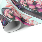 SEIZOENVRUCHTEN / VREEMDEN EN DRUKKEN CADEAUPAPIER (Rol Hoek)