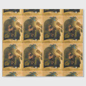 SEIZOENVRUCHTEN - VRUCHTIGHEID BEHANDELD GRAPES Ru Cadeaupapier (Vlak)