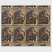 SEIZOENVRUCHTEN - VRUCHTIGHEID BEHANDELD GRAPES Ru Cadeaupapier (Vlak)