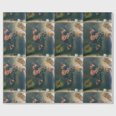 SEIZOENVRUCHTEN - VRUCHTIGHEID BEHANDELD GRAPES Ru Cadeaupapier (Vlak)