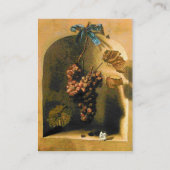 SEIZOENVRUCHTEN - VRUCHTIGHEID BEHANDELD GRAPES Ru Visitekaartje (Achterkant)