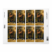 SEIZOENVRUCHTEN - VRUCHTIGHEID bruin groen Etiket (Full Sheet)