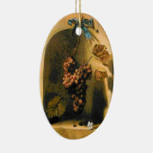 SEIZOENVRUCHTEN - VRUCHTIGHEID geel bruin Keramisch Ornament (Rechts)