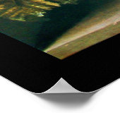 SEIZOENVRUCHTEN - VRUCHTIGHEID geel zwart Poster (Hoek)