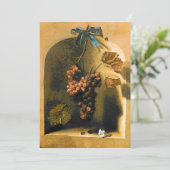 SEIZOENVRUCHTEN - WELVAARDIGHEID, geel bruin goud Aankondiging (Staand voorkant)