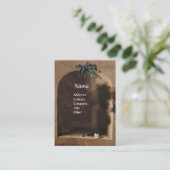 SEIZOENVRUCHTEN - WELVAARDIGHEID, geel groen bruin Visitekaartje (Staand voorkant)