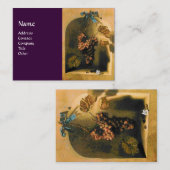 SEIZOENVRUCHTEN - WELVAARDIGHEID, geel groen bruin Visitekaartje (Voorkant / Achterkant)