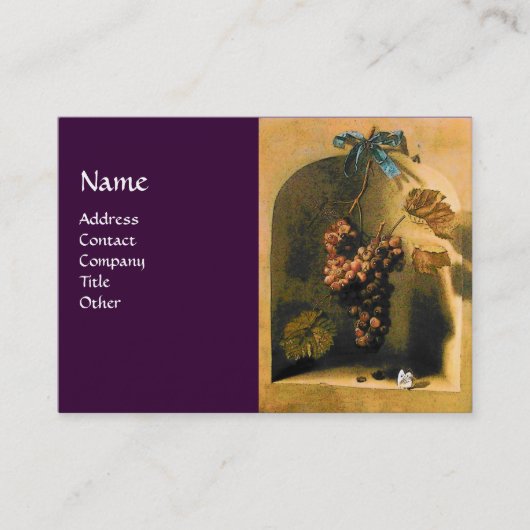 SEIZOENVRUCHTEN - WELVAARDIGHEID, geel groen bruin Visitekaartje (Voorkant)