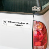 SEIZURE - Gepersonaliseerd Bumpersticker (Op Truck)