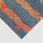 SEKAI JAPANESE WOODBLOCK-AFDRUKTEpapier Tissuepapier (Detail)