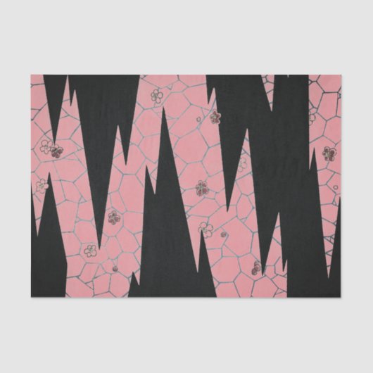 SEKAI JAPANS HOUTBLOK PRINT tissuepapier (Voorkant)