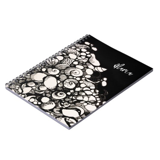 Sekells en pellets van rond Notitieboek (Linkerzijde)