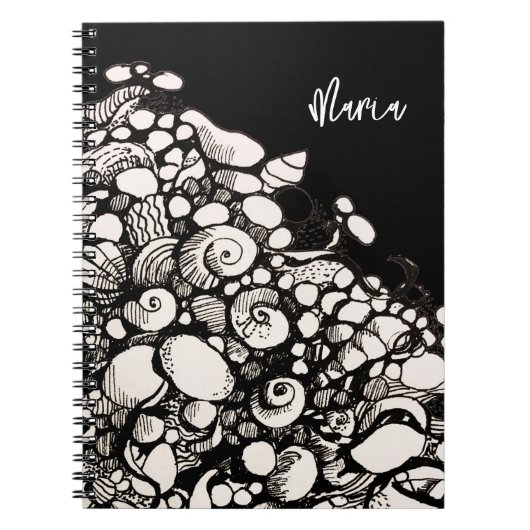 Sekells en pellets van rond Notitieboek (Voorkant)