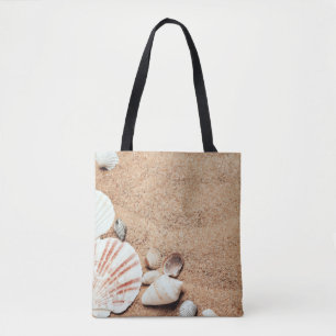 Sekells en zand-Canvas tas