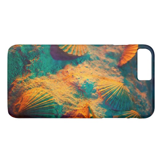 Sekells en zand Case-Mate iPhone case (Achterkant (Horizontaal))